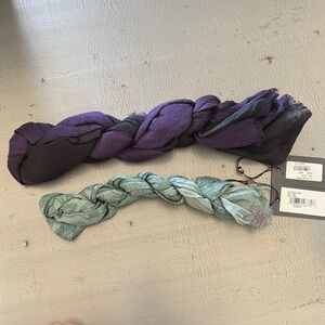 indigo/blue and grey john varvatos Scarves new with tags